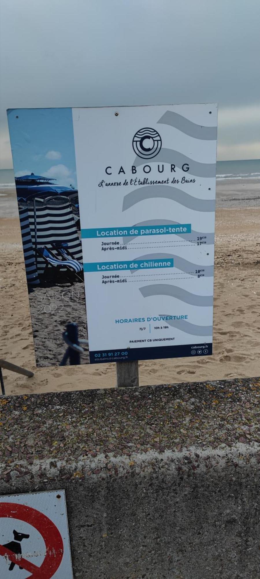 Cabourg Plage Exterior photo